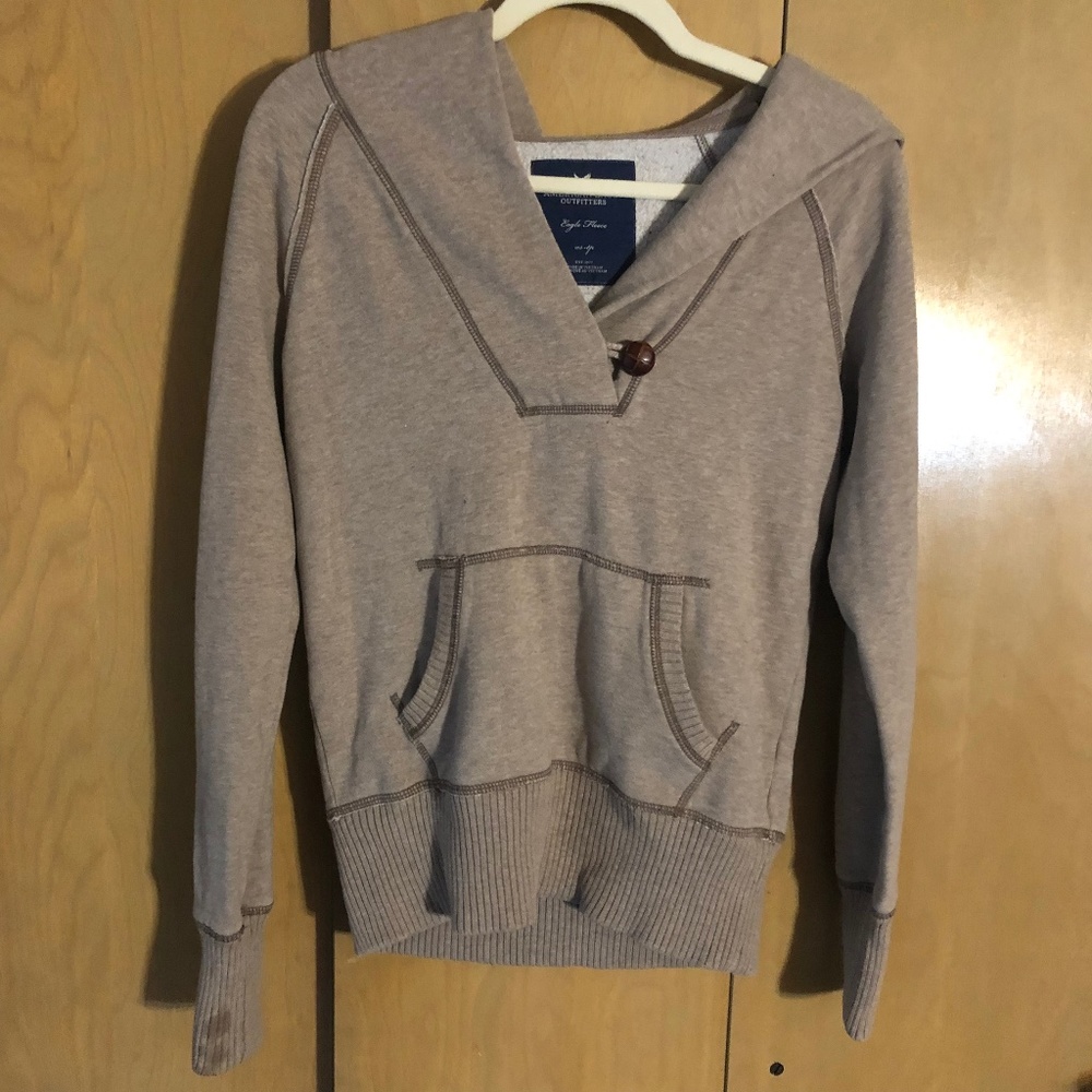 American Eagle Hooded Fleece XS